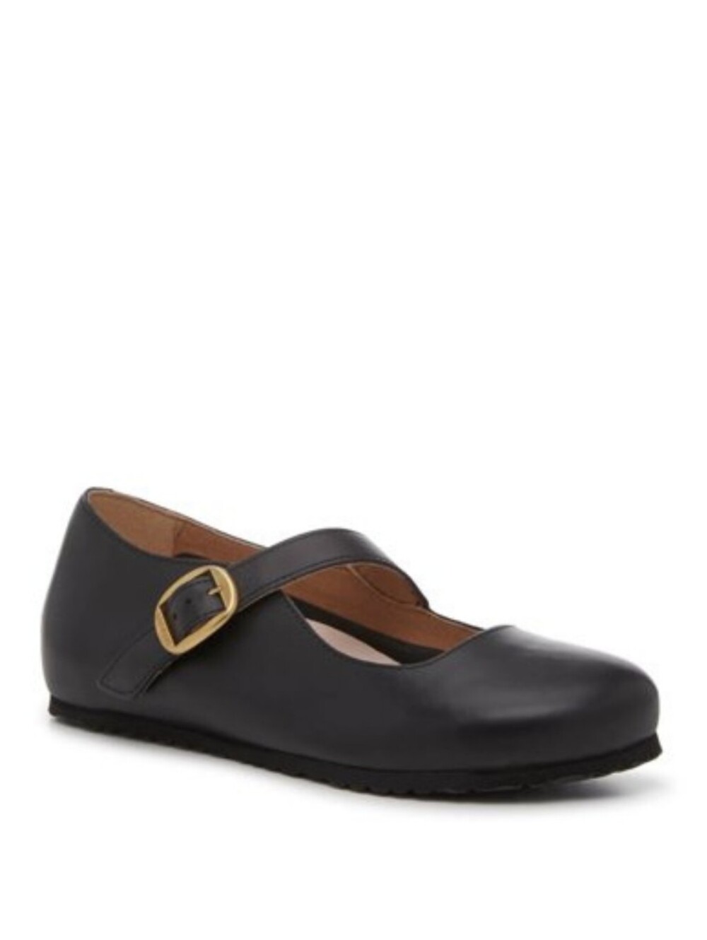 Birkenstock Black Leather Tracy Mary Jane Flats Size 40 Narrow Width